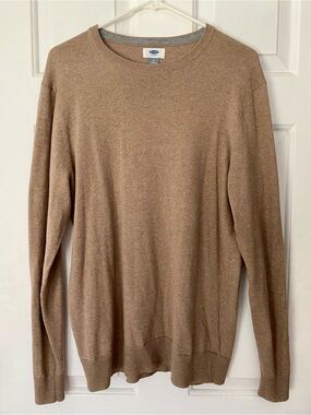 Old Navy Men’s Crewneck Sweater in Light Brown